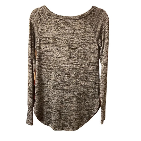 ATHLETA GRAY SPACE DYE POSE LONG SLEEVE TOP - Picture 3 of 7
